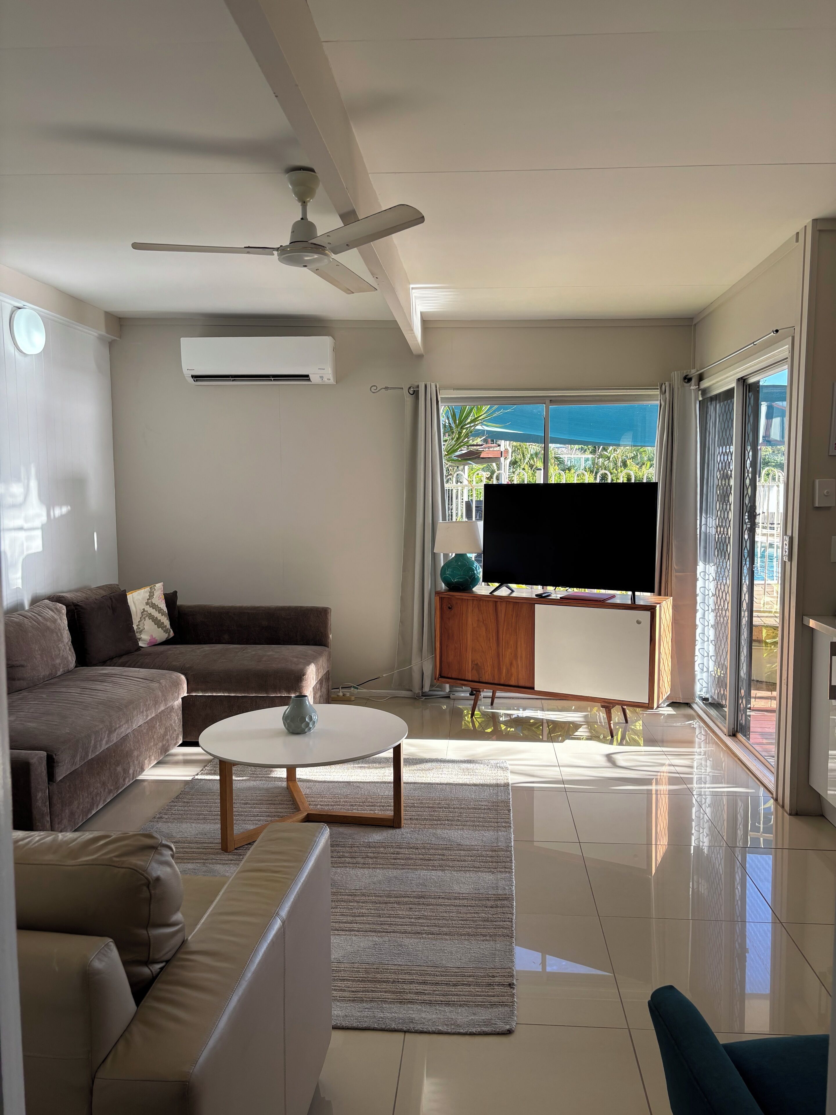 Appartement Standard, 1 chambre, vue piscine | Salle de séjour