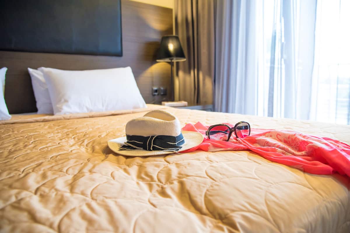 Basic Double Room Single Use | Egyptian cotton sheets, in-room safe, desk, blackout curtains
