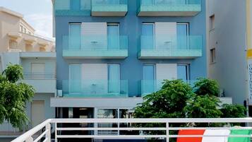 Fassade der Unterkunft