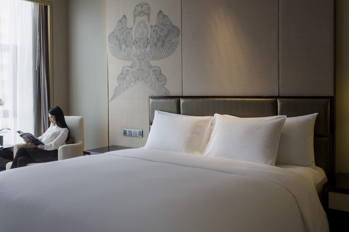 Habitación ejecutiva, 1 cama King size | 1 habitación, ropa de cama de alta calidad y minibar