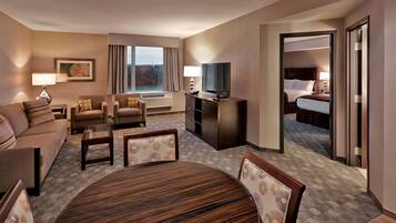 In-room safe, iron/ironing board, free cribs/infant beds