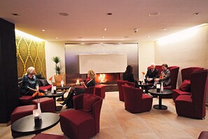 Sala de estar en el lobby