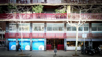 Façade de l’hébergement