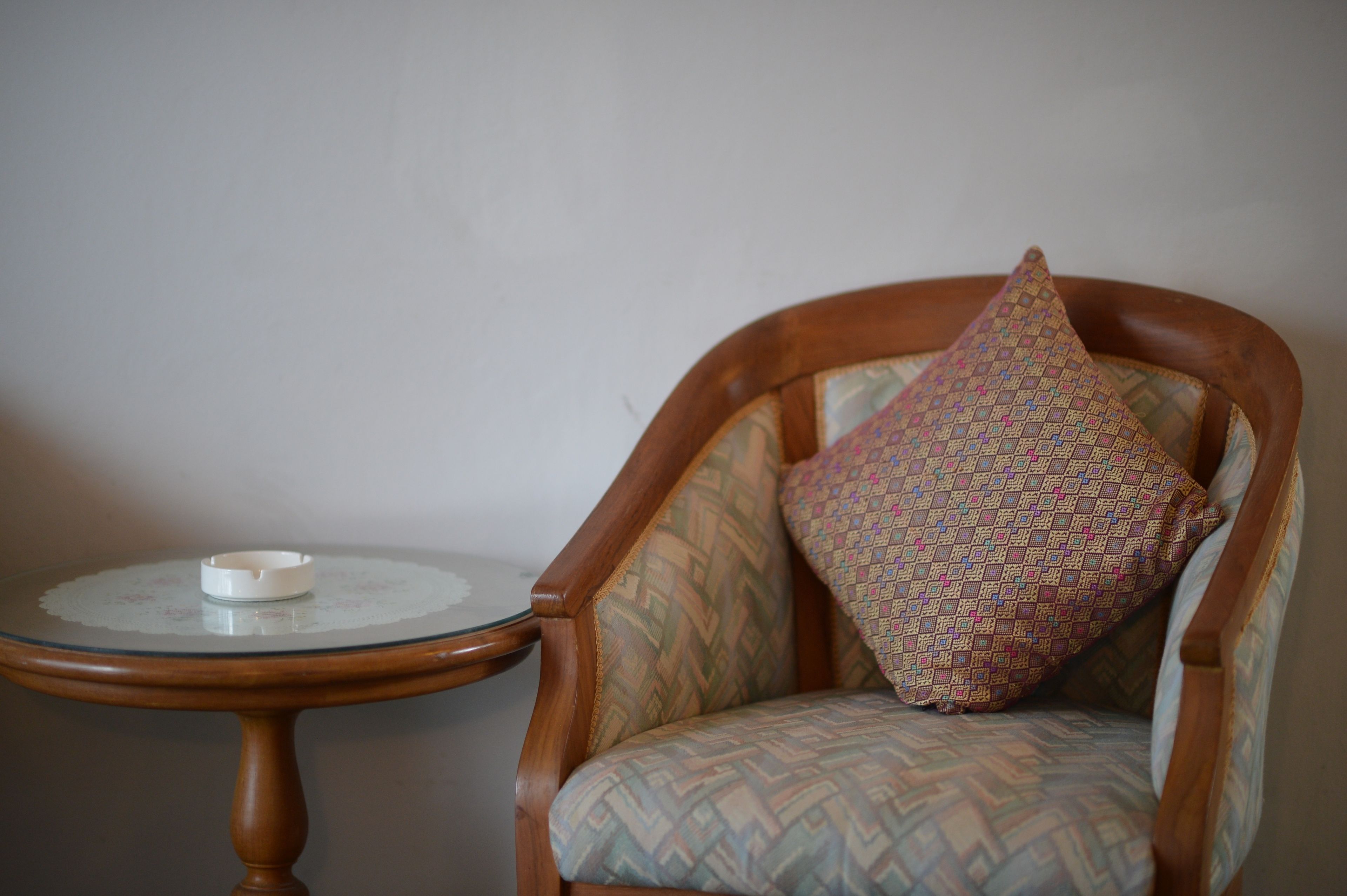 deluxe double room | living area