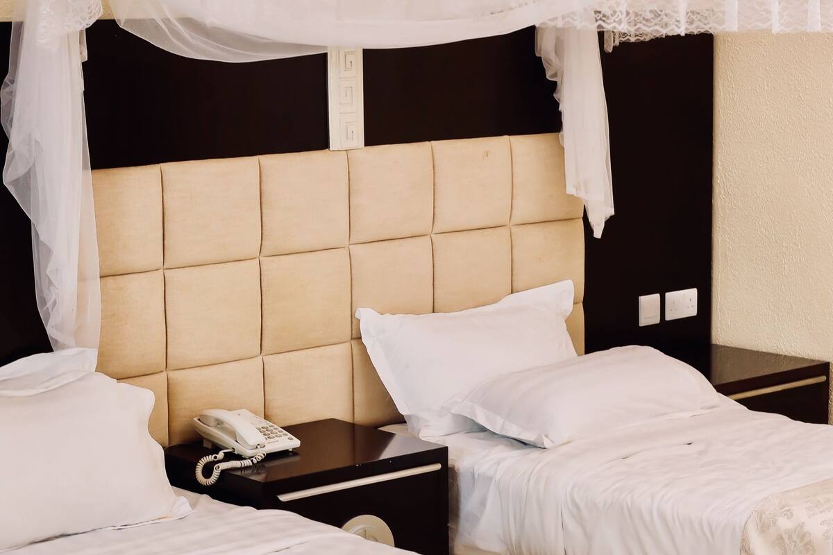 In-room safe, desk, blackout drapes, WiFi (free)