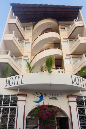 Fassade der Unterkunft