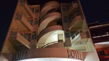 Front of property - evening/night