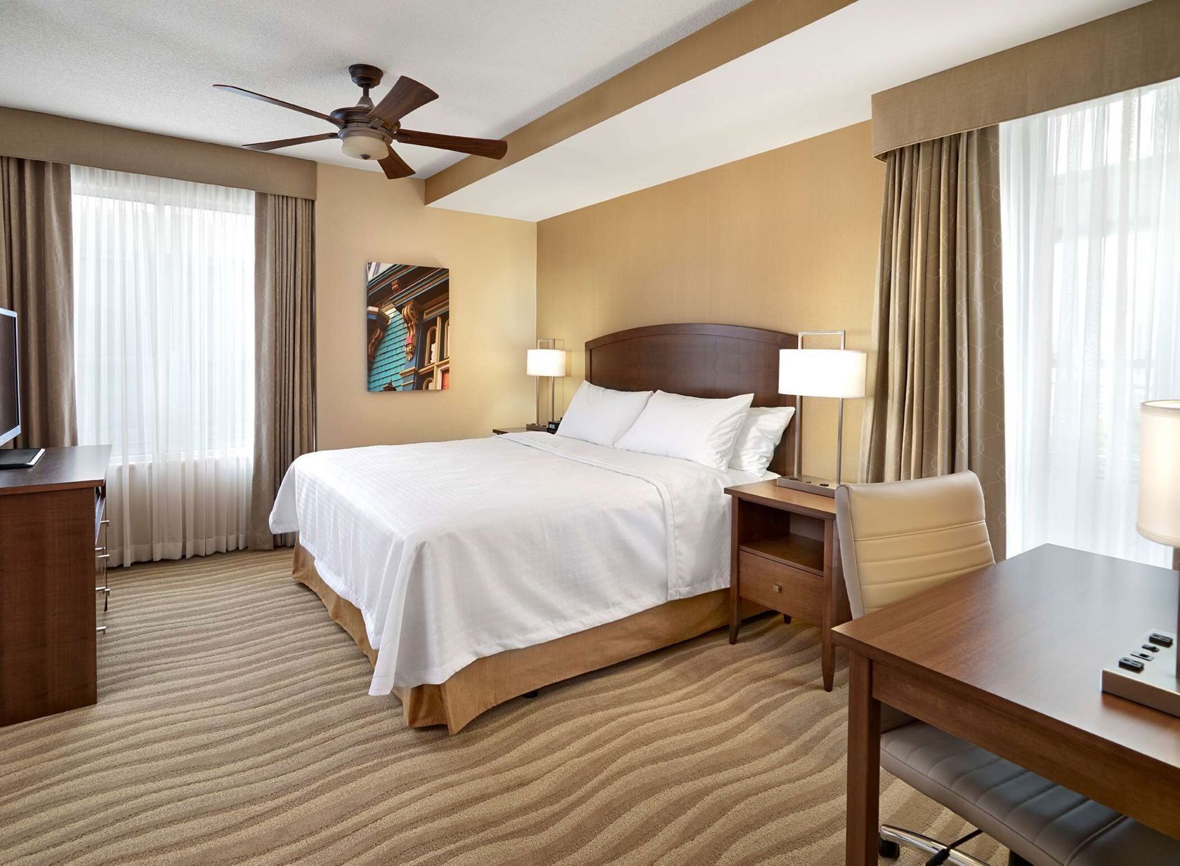 Minibar, in-room safe, desk, blackout drapes