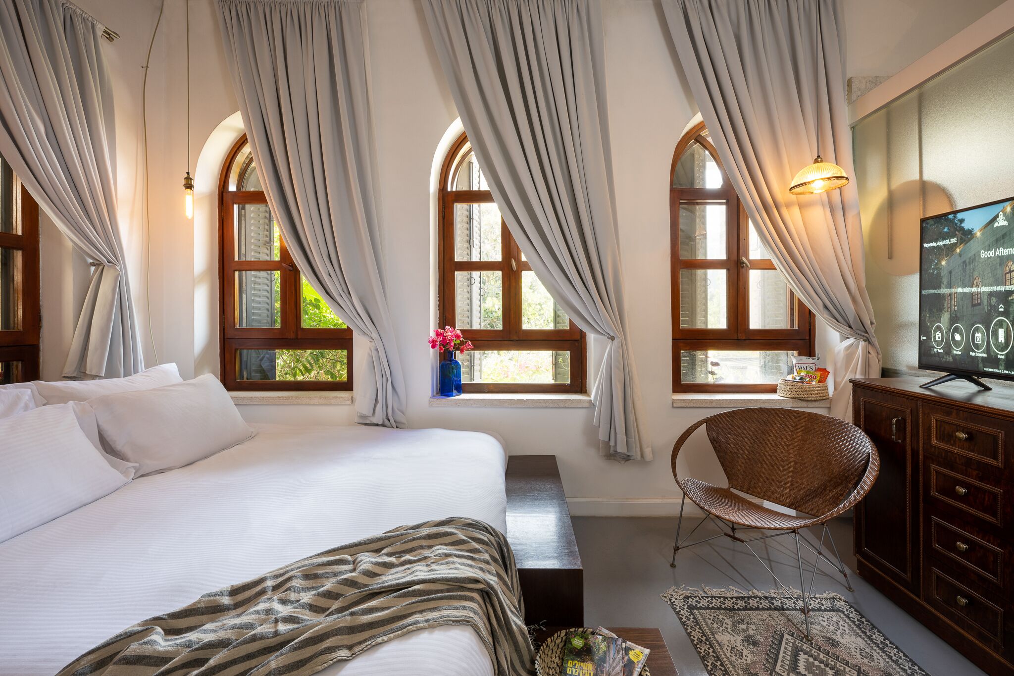 classic double room | 1 bedroom, egyptian cotton sheets, hypo-allergenic bedding, minibar