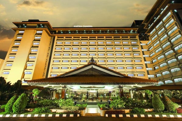 Façade de l’hébergement