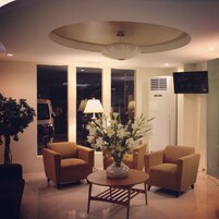 Zona de estar del vestíbulo