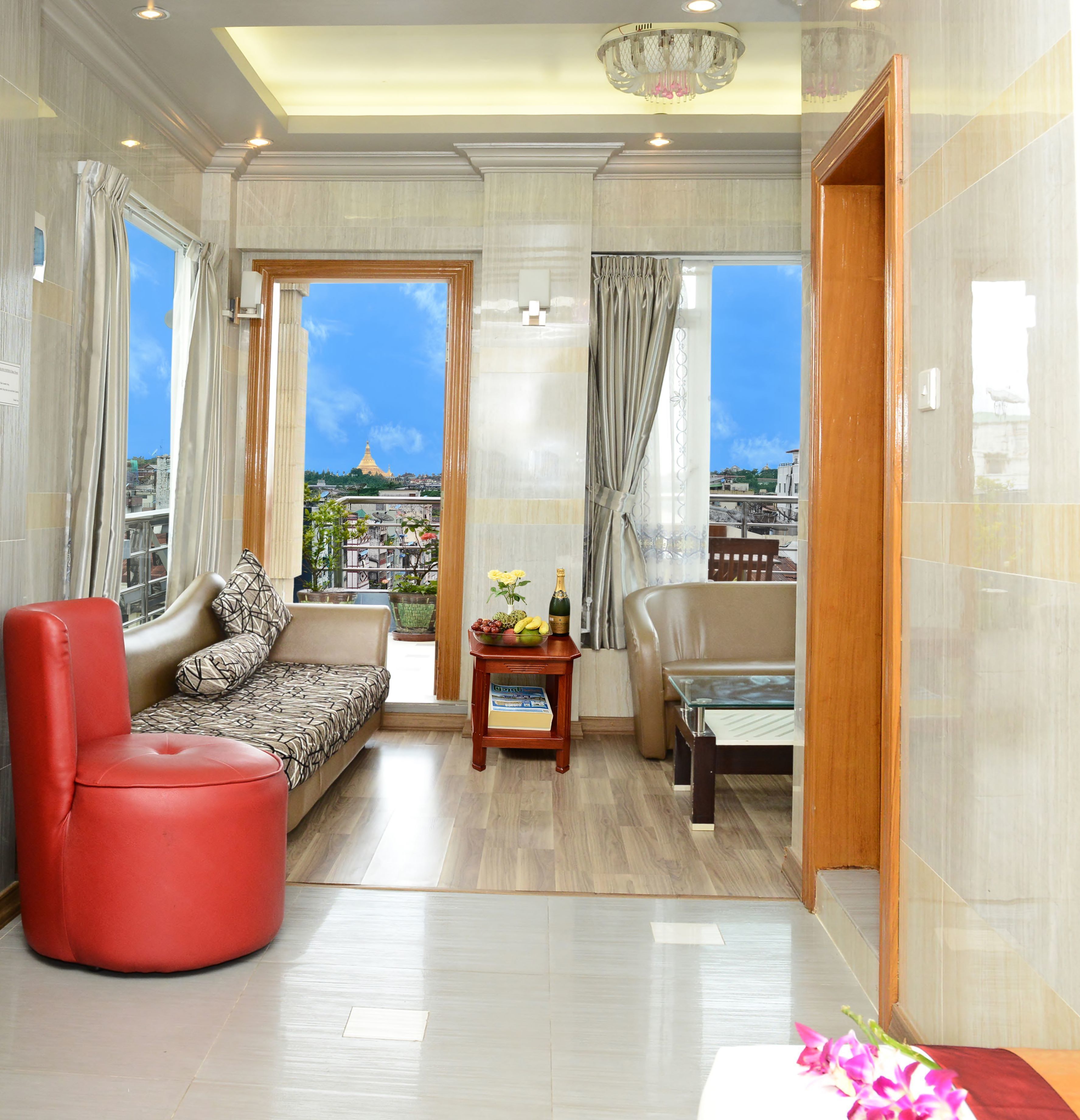 Minibar, in-room safe, desk, rollaway beds