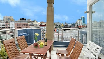 Penthouse Suite with Double Bed | Terrace/patio