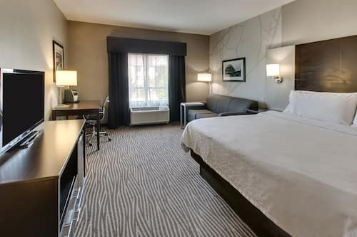 Standard Room, 1 King Bed | Desk, blackout drapes, iron/ironing board, rollaway beds