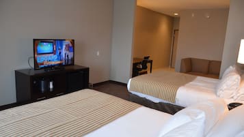 Standard Room, 2 Queen Beds (Extra Floor Space) | Desk, blackout drapes, iron/ironing board, rollaway beds