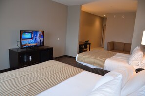 Standard Room, 2 Queen Beds (Extra Floor Space) | Desk, blackout curtains, iron/ironing board, rollaway beds - Holiday Inn Express Cheektowaga North East by IHG (Buffalo)