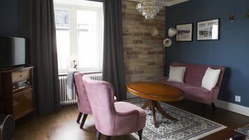 Royal-Suite | Individuell dekoriert, VerdunkelungsvorhĂ€nge, BĂŒgeleisen/BĂŒgelbrett