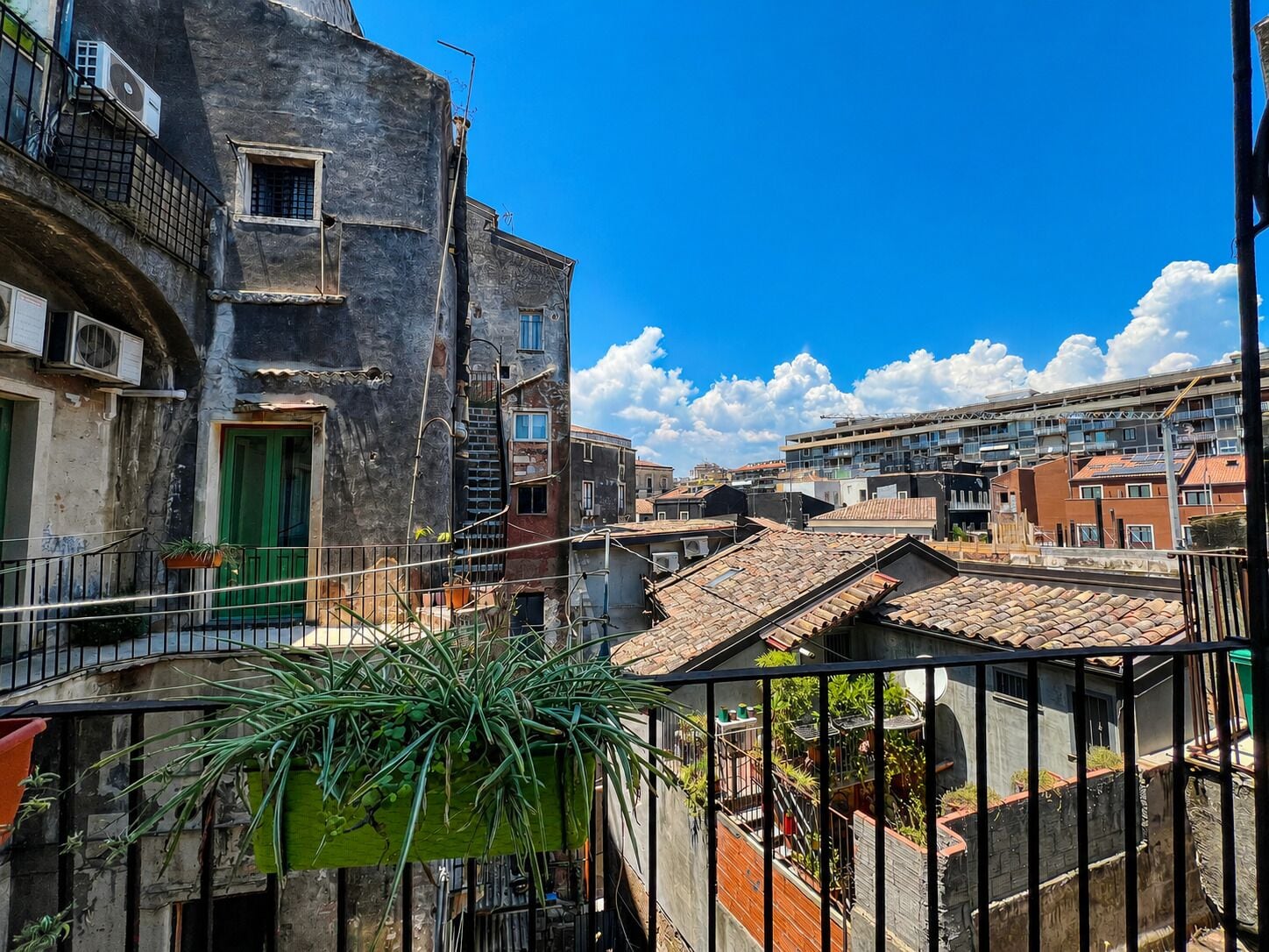 Standard-Apartment, 1 Schlafzimmer, Stadtblick | Blick vom Balkon