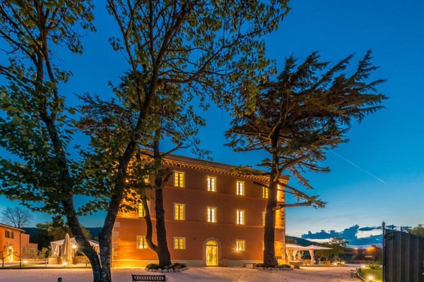 Front of property - evening/night