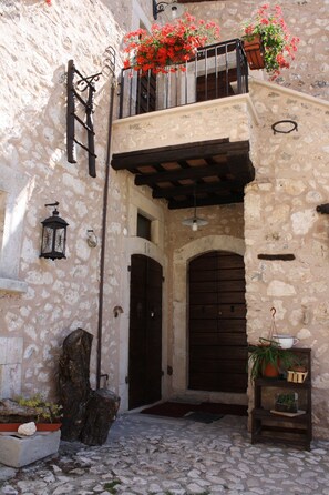 Entrada de la propiedad