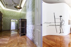 Interior entrance