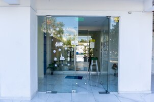 Entrada de la propiedad