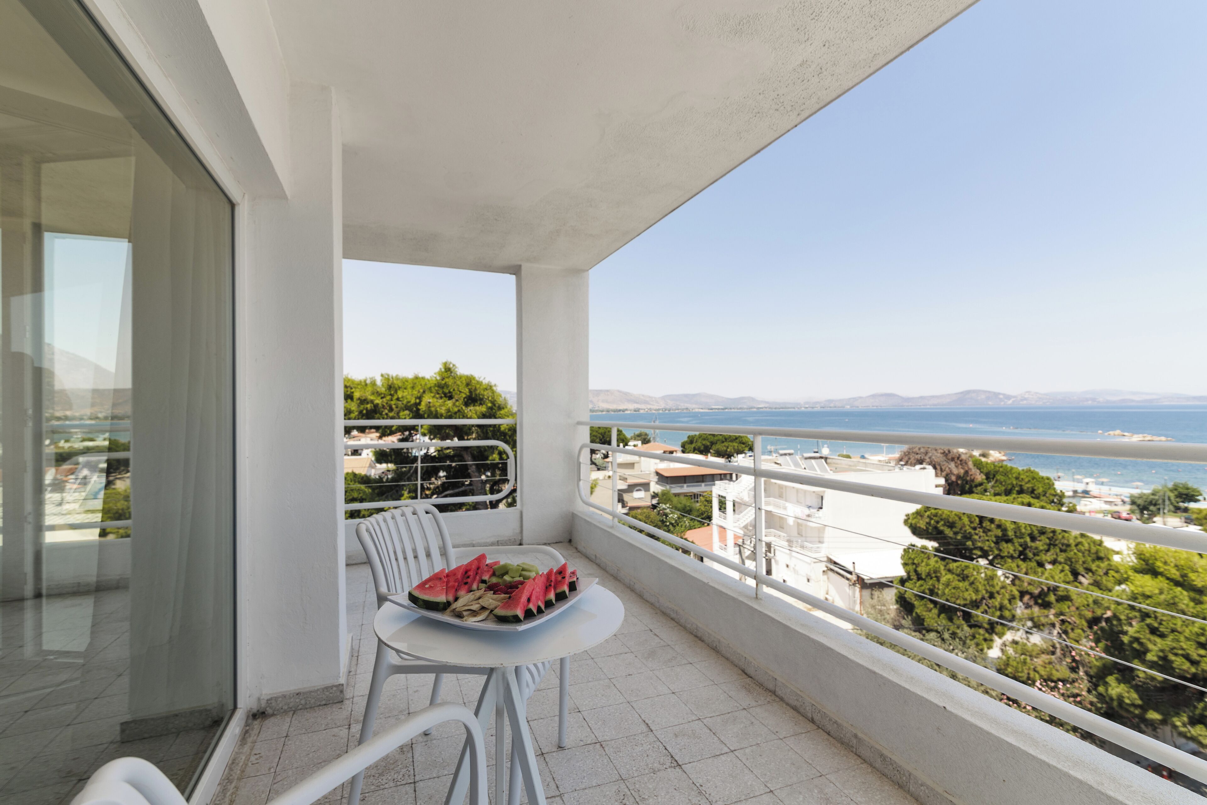 ダブルルーム (Panoramic Sea View) | テラス / パティオ