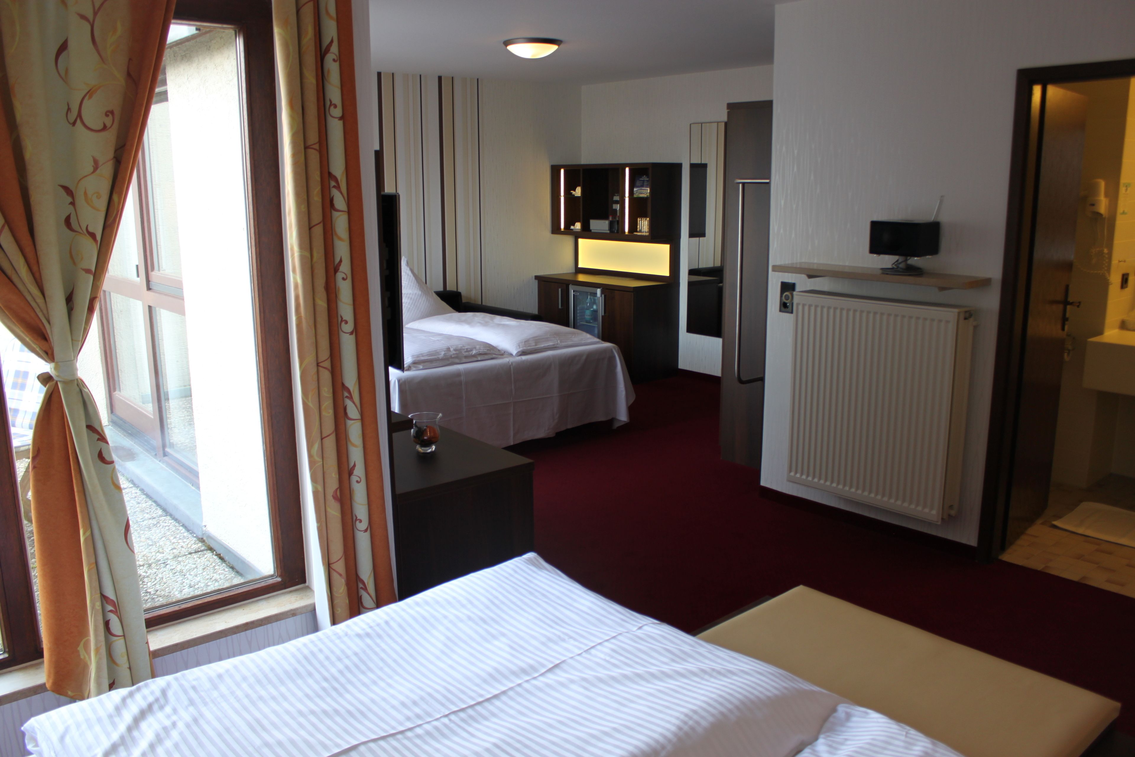 quadruple room | premium bedding, minibar, in-room safe, desk