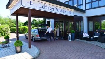 Entrada de l'allotjament