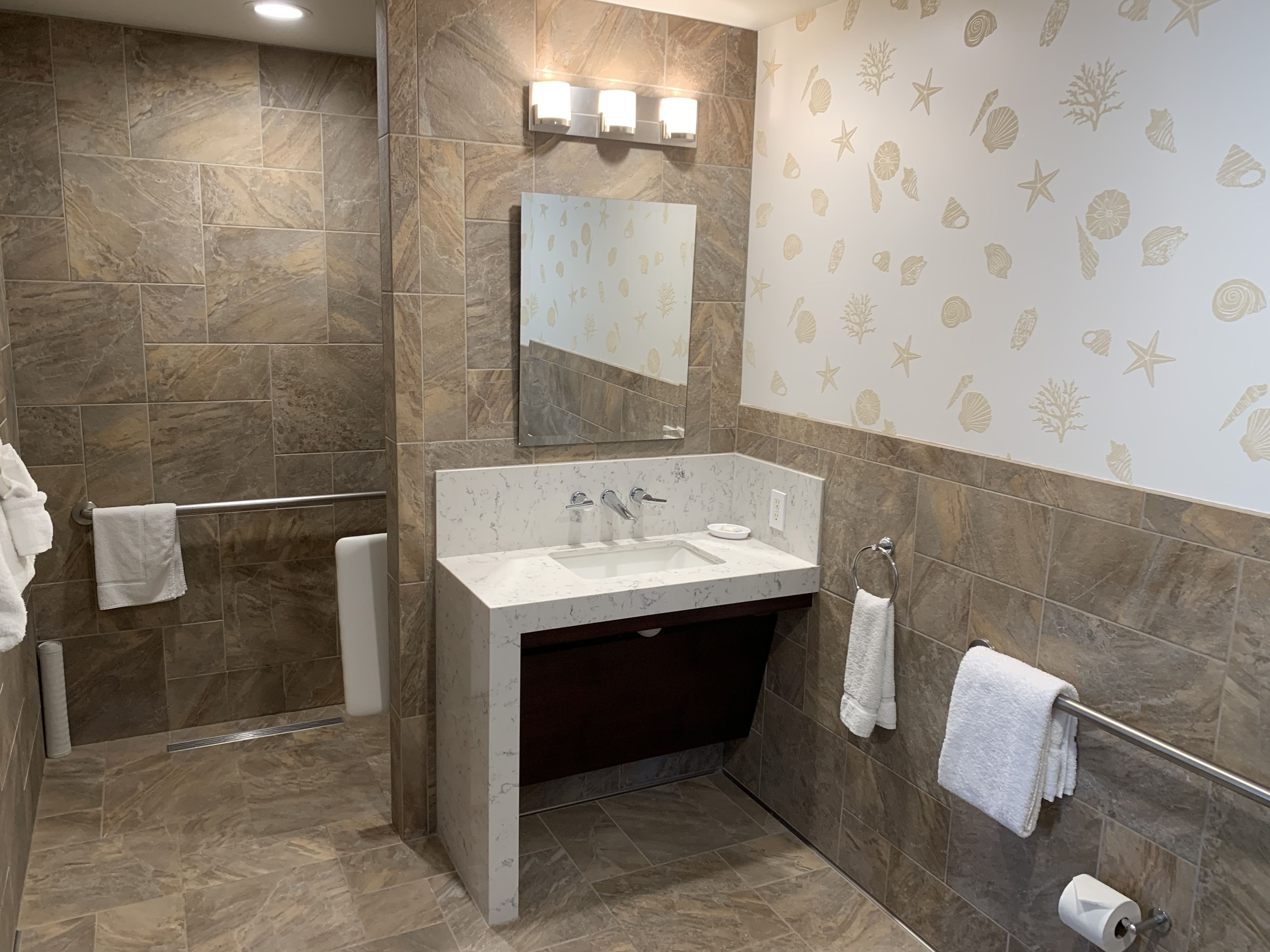 suite, 1 bedroom, accessible | bathroom | combined shower/bathtub, eco-friendly toiletries, hair dryer, towels