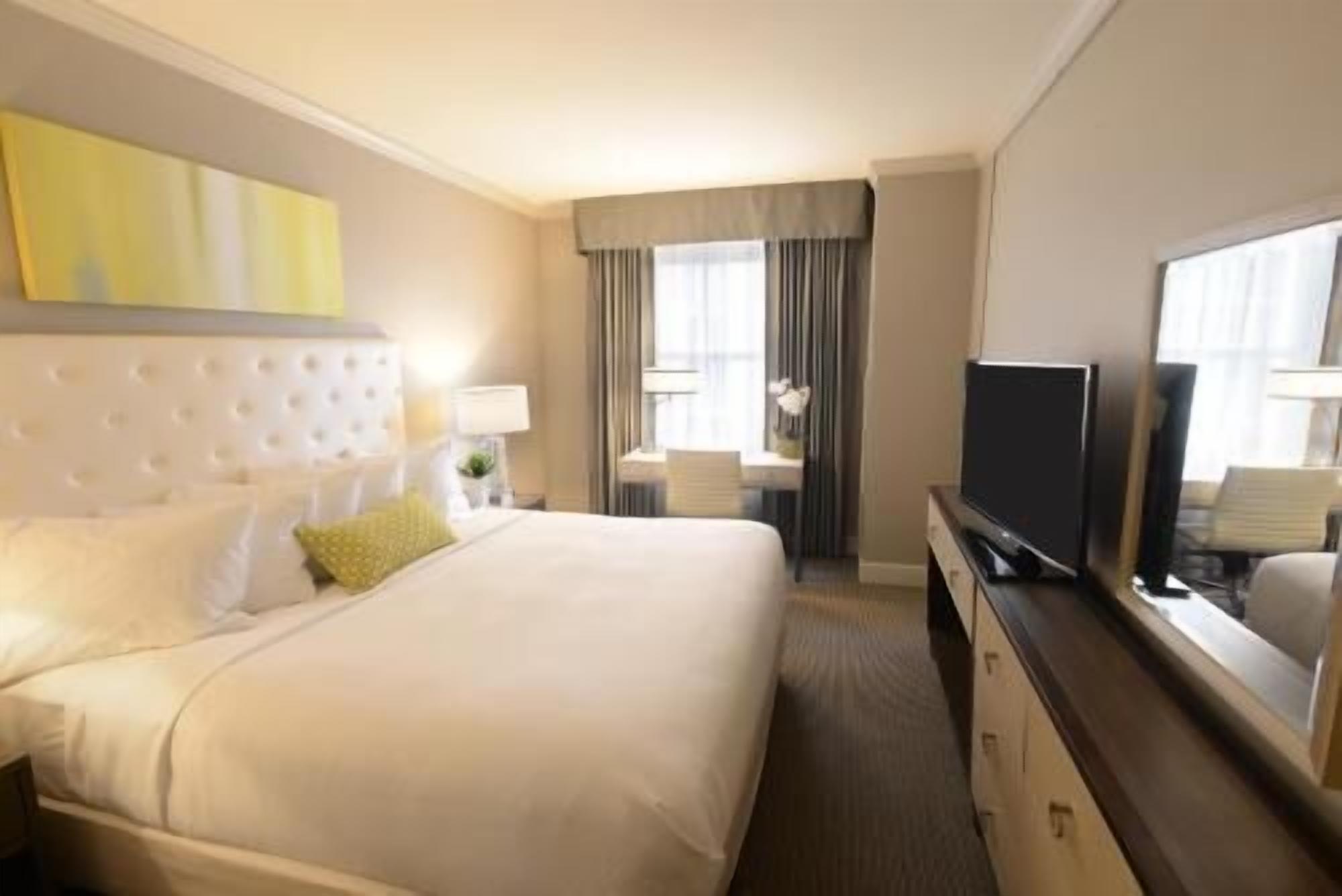 Premium bedding, pillow-top beds, in-room safe, desk