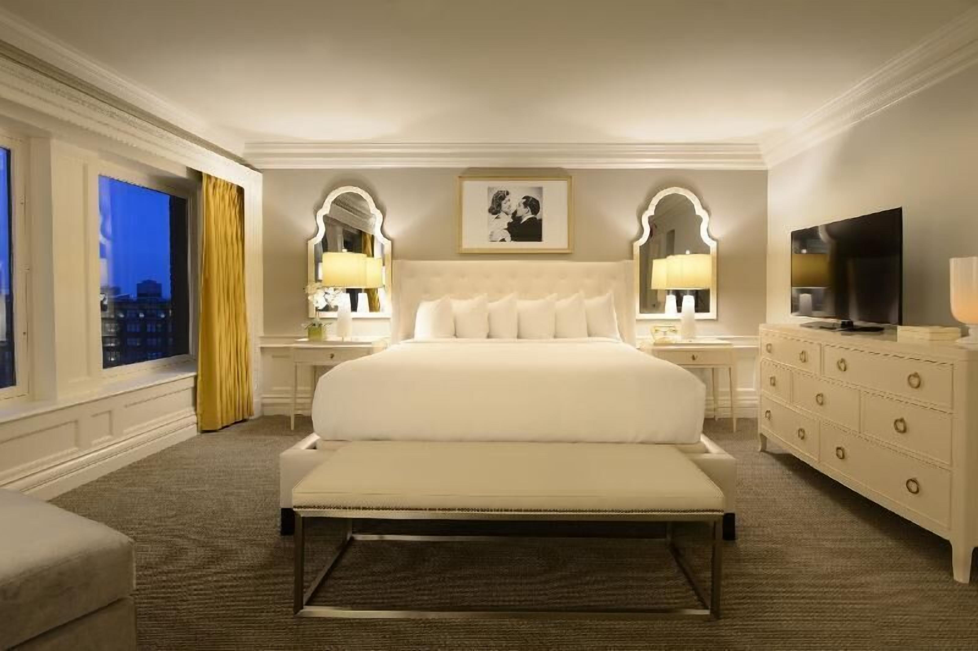 Premium bedding, pillow-top beds, in-room safe, desk