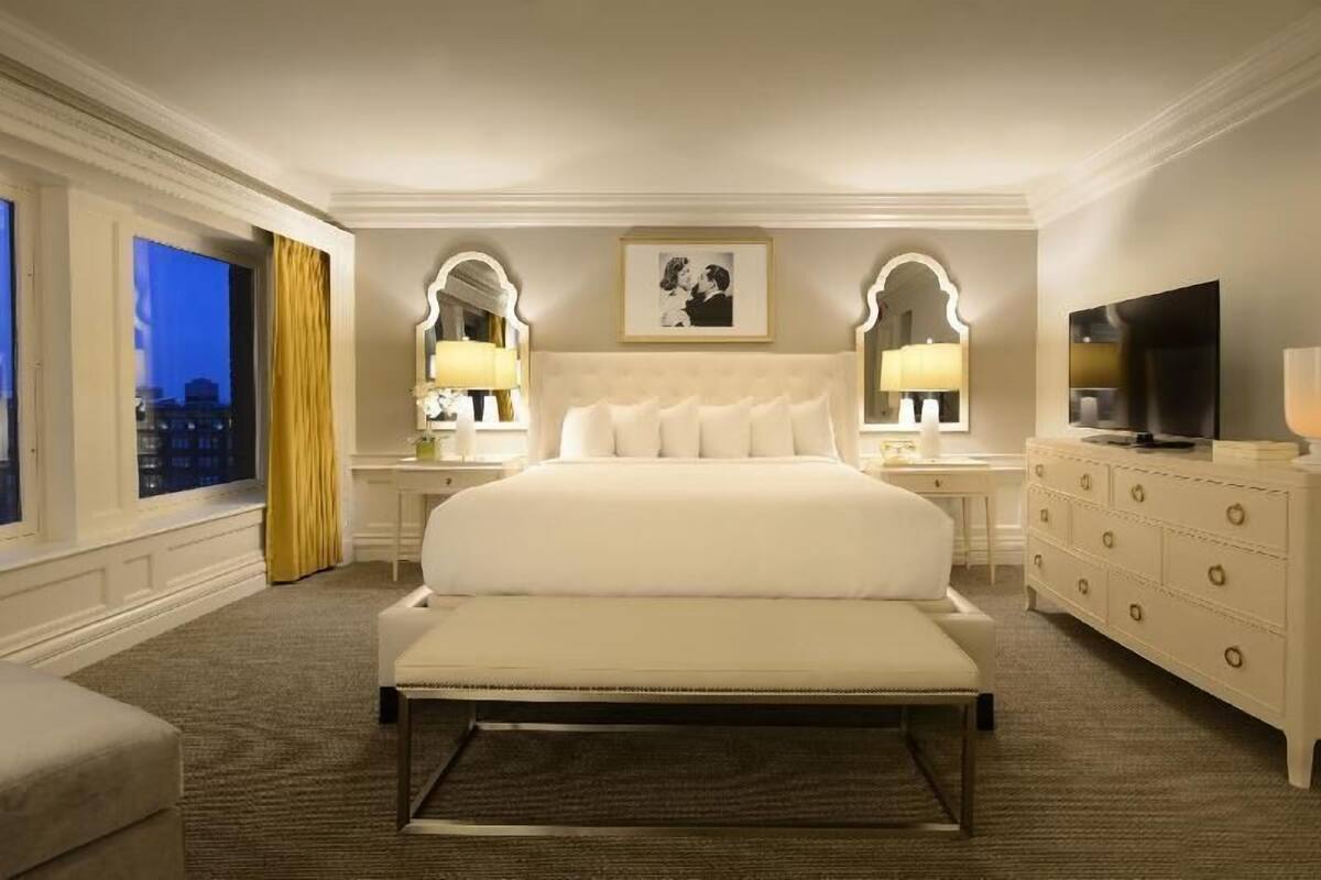 Premium bedding, pillow-top beds, in-room safe, desk