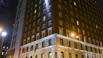 Front of property – evening/night
