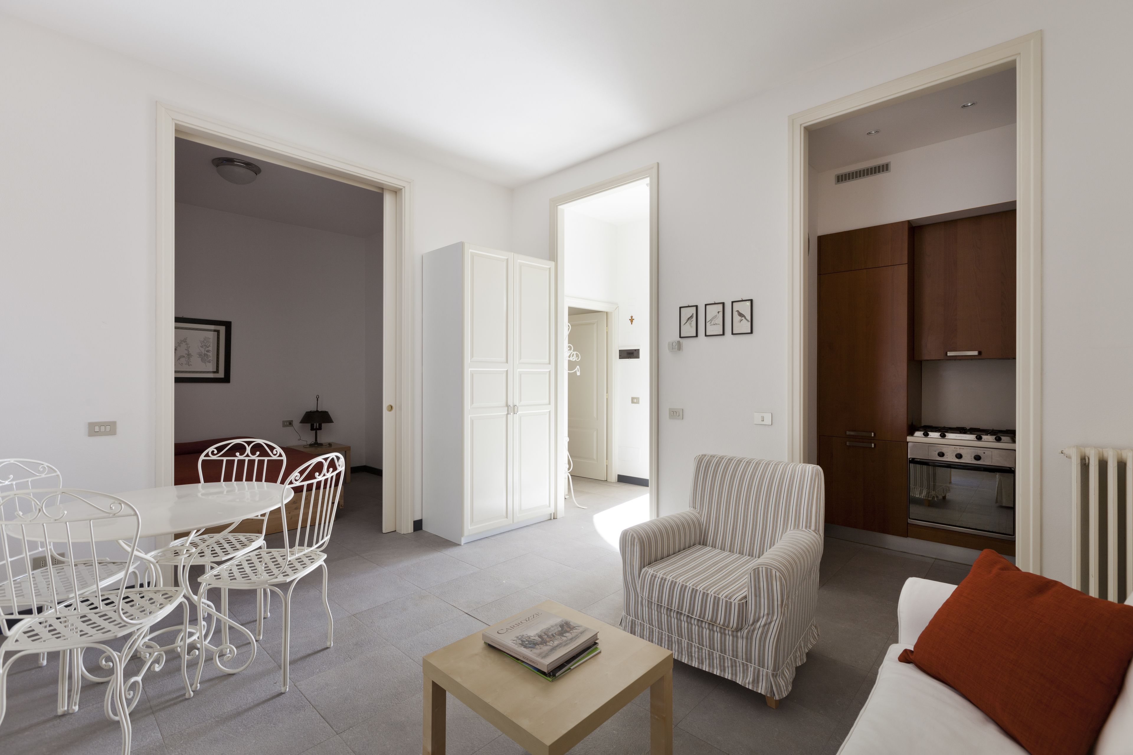 deluxe apartment | living area | tv