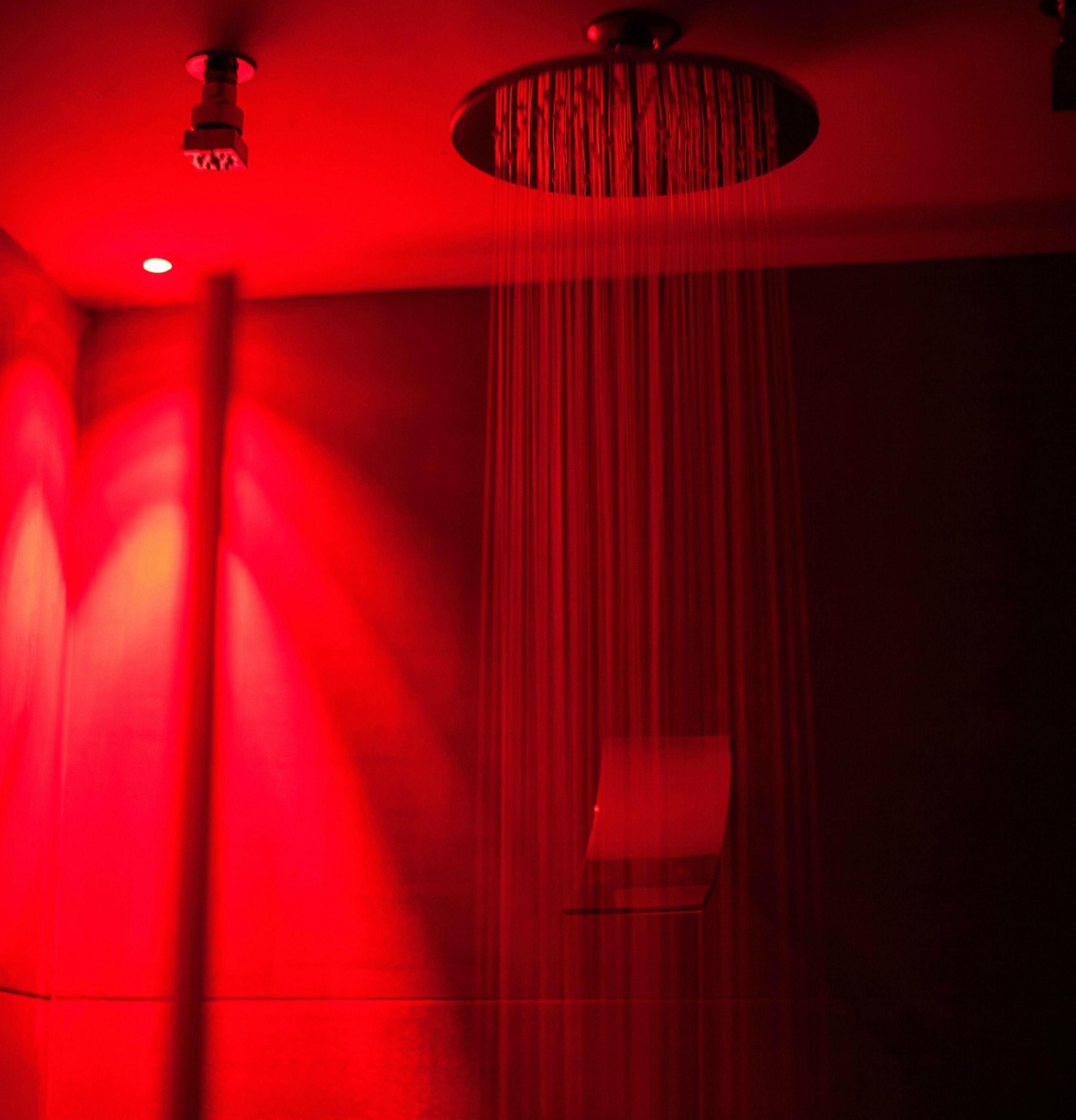 shower, free toiletries, hair dryer, bidet