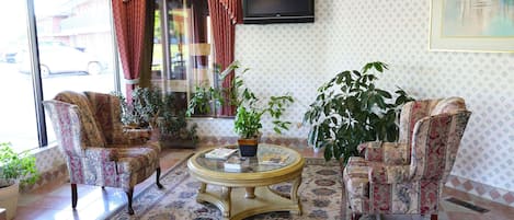 Lobby sitting area