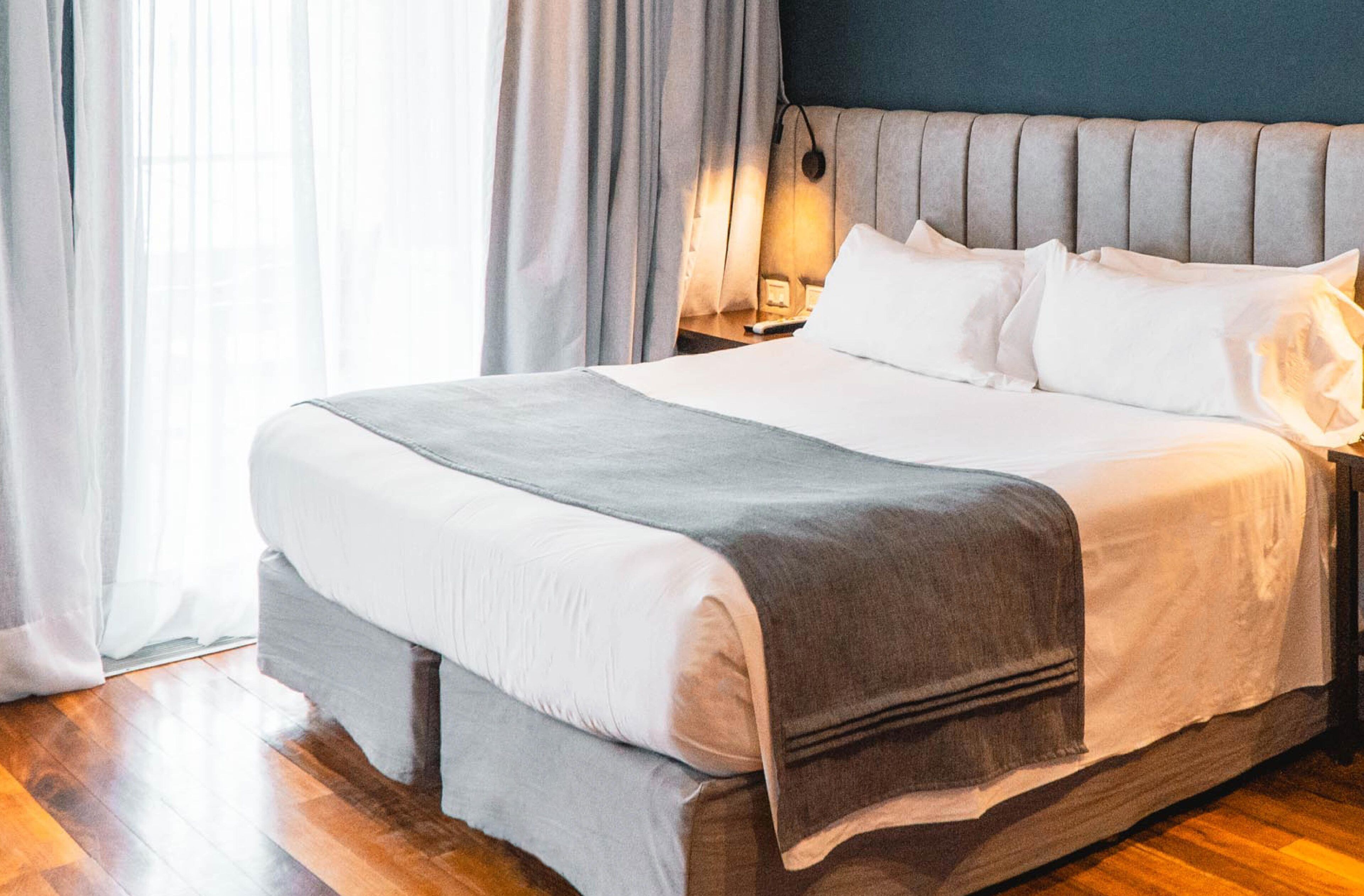 Down duvets, pillow-top beds, minibar, in-room safe