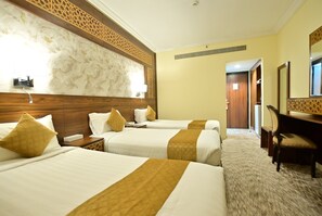 Premium Room, 3 Twin Beds | Premium bedding, in-room safe, iron/ironing board, bed sheets