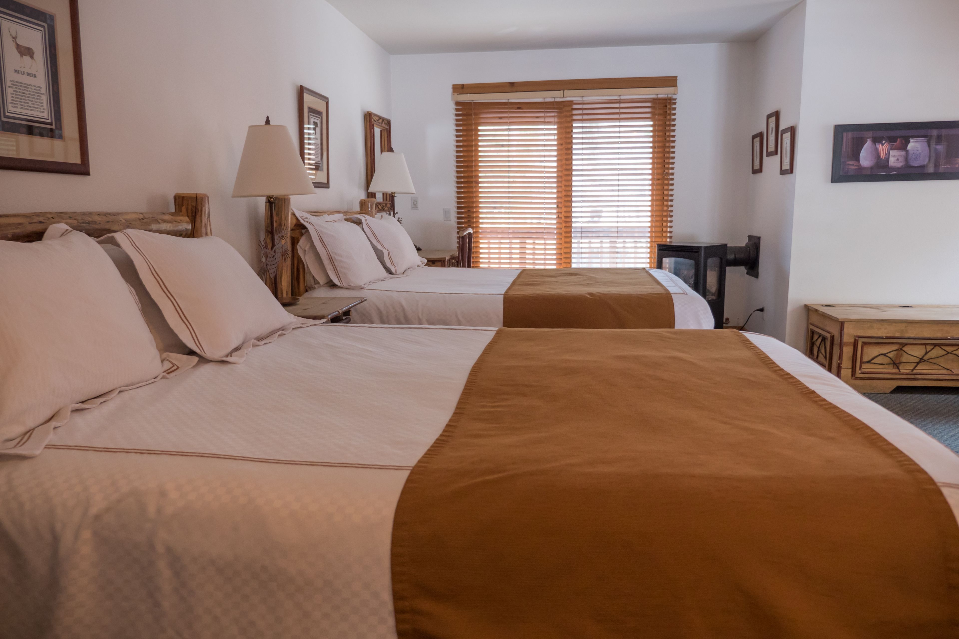 iron/ironing board, bed sheets