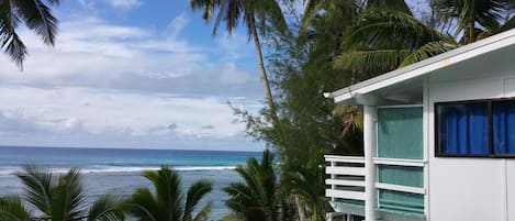 Vue depuis l’hébergement