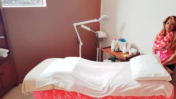Tratamientos corporales, aromaterapia, masajes de tejido profundo