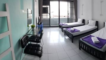 Triple Room | Blackout drapes, iron/ironing board, free WiFi