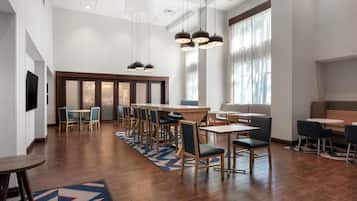 Free daily on-the-go breakfast