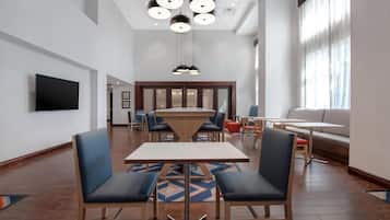 Free daily on-the-go breakfast