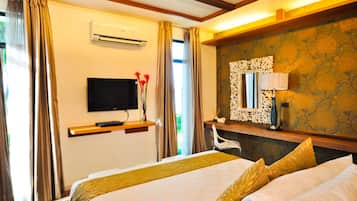 Minibar, in-room safe, free cribs/infant beds, free WiFi