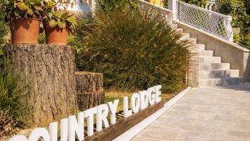 Fassade der Unterkunft