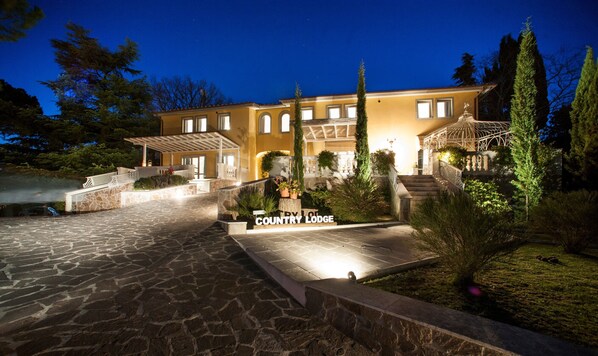 Fassade der Unterkunft