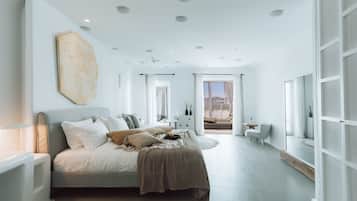 Suite, 1 King Bed, Private Pool, Beachfront | 1 bedroom, free minibar items, in-room safe, individually decorated