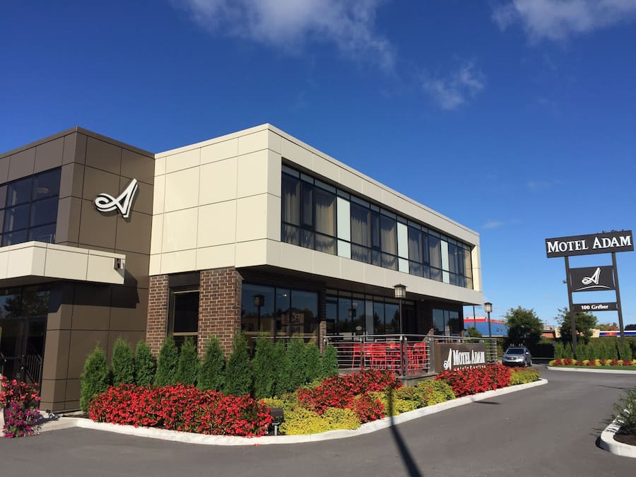 Fassade der Unterkunft